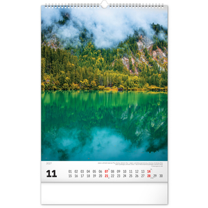 Fotografie k reklamnímu předmětu „NOTIQUE Nástěnný kalendář Voda 2027, 33 x 46 cm“