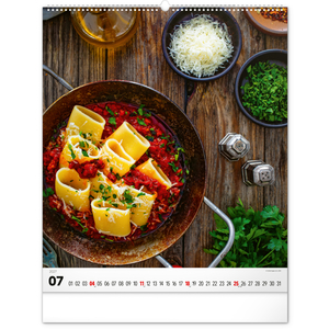 Fotografie k reklamnímu předmětu „NOTIQUE Nástěnný kalendář Gourmet 2027, 48 x 56 cm“