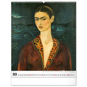 Fotografie k reklamnímu předmětu „NOTIQUE Nástěnný kalendář Frida Kahlo 2027, 48 x 56 cm“