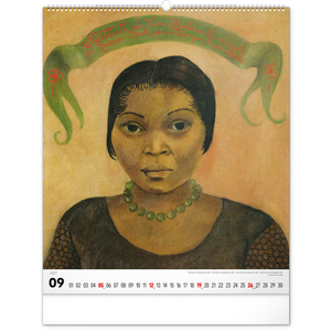 Fotografie k reklamnímu předmětu „NOTIQUE Nástěnný kalendář Frida Kahlo 2027, 48 x 56 cm“