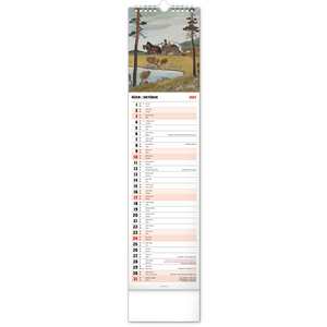 Fotografie k reklamnímu předmětu „NOTIQUE Nástěnný kalendář Josef Lada 2027, 12 x 48 cm“