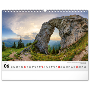 Fotografie k reklamnímu předmětu „NOTIQUE Nástenný kalendár Magické Tatry 2027, 48 x 33 cm“