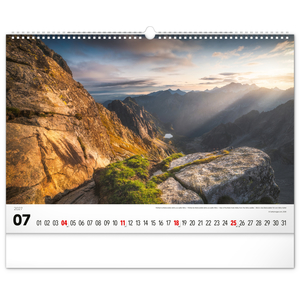 Fotografie k reklamnímu předmětu „NOTIQUE Nástenný kalendár Magické Tatry 2027, 48 x 33 cm“