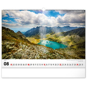 Fotografie k reklamnímu předmětu „NOTIQUE Nástenný kalendár Magické Tatry 2027, 48 x 33 cm“