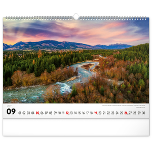 Fotografie k reklamnímu předmětu „NOTIQUE Nástenný kalendár Magické Tatry 2027, 48 x 33 cm“
