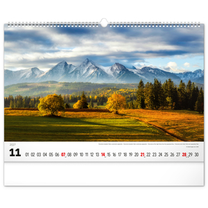 Fotografie k reklamnímu předmětu „NOTIQUE Nástenný kalendár Magické Tatry 2027, 48 x 33 cm“