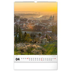 Fotografie k reklamnímu předmětu „NOTIQUE Nástěnný kalendář Praha 2027, 33 x 46 cm“