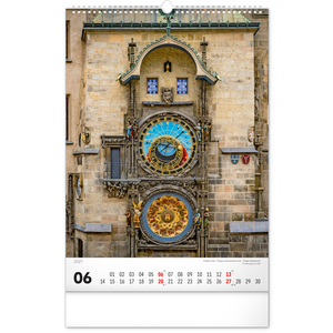 Fotografie k reklamnímu předmětu „NOTIQUE Nástěnný kalendář Praha 2027, 33 x 46 cm“