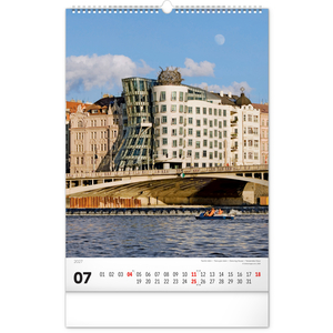 Fotografie k reklamnímu předmětu „NOTIQUE Nástěnný kalendář Praha 2027, 33 x 46 cm“