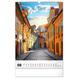Fotografie k reklamnímu předmětu „NOTIQUE Nástěnný kalendář Praha 2027, 33 x 46 cm“