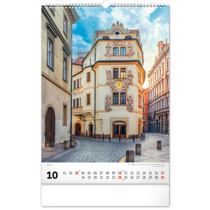 Fotografie k reklamnímu předmětu „NOTIQUE Nástěnný kalendář Praha 2027, 33 x 46 cm“