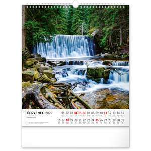 Fotografie k reklamnímu předmětu „NOTIQUE Nástěnný kalendář Krkonoše 2027, 30 x 34 cm“
