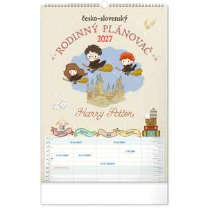Fotografie reklamního předmětu „NOTIQUE Nástěnný kalendář Rodinný plánovací Harry Potter XL 2027, 33 x 46 cm“