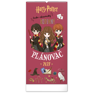 Fotografie reklamního předmětu „NOTIQUE Nástěnný kalendář Rodinný plánovací Harry Potter 2027, 21 x 42 cm“