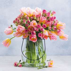 Fotografie k reklamnímu předmětu „NOTIQUE Poznámkový kalendář Květiny 2026, 30 x 30 cm“