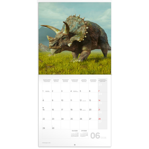 Fotografie k reklamnímu předmětu „NOTIQUE Poznámkový kalendář Dinosauři 2026, 30 x 30 cm“
