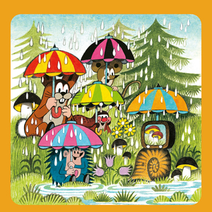 Fotografie k reklamnímu předmětu „NOTIQUE Poznámkový kalendář Krteček 2026, 30 x 30 cm“