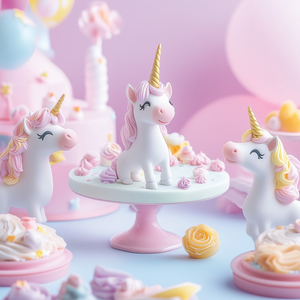 Fotografie k reklamnímu předmětu „NOTIQUE Poznámkový kalendář Veselí jednorožci 2026, 30 x 30 cm“