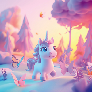 Fotografie k reklamnímu předmětu „NOTIQUE Poznámkový kalendář Veselí jednorožci 2026, 30 x 30 cm“