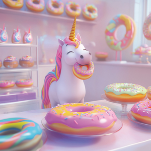 Fotografie k reklamnímu předmětu „NOTIQUE Poznámkový kalendář Veselí jednorožci 2026, 30 x 30 cm“