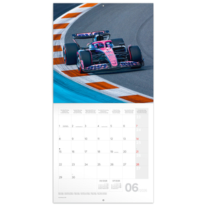 Fotografie k reklamnímu předmětu „NOTIQUE Poznámkový kalendář Formule – Jiří Křenek 2026, 30 x 30 cm“
