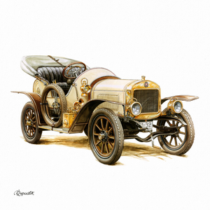 Fotografie k reklamnímu předmětu „NOTIQUE Poznámkový kalendář Classic Cars – Václav Zapadlík, 2026, 30 x 30 cm“