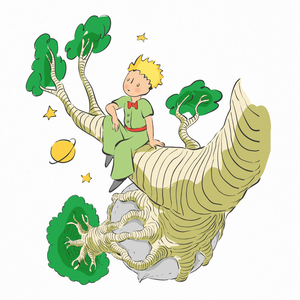 Fotografie k reklamnímu předmětu „NOTIQUE Poznámkový kalendář Malý princ 2026, 30 x 30 cm“