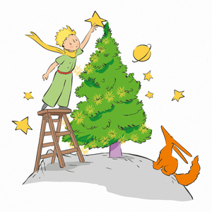 Fotografie k reklamnímu předmětu „NOTIQUE Poznámkový kalendář Malý princ 2026, 30 x 30 cm“