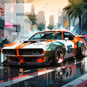 Fotografie k reklamnímu předmětu „NOTIQUE Poznámkový kalendář Fantastická auta 2026, 30 x 30 cm“