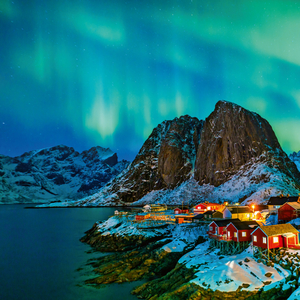 Fotografie k reklamnímu předmětu „NOTIQUE Poznámkový kalendář Polární záře 2026, 30 x 30 cm“