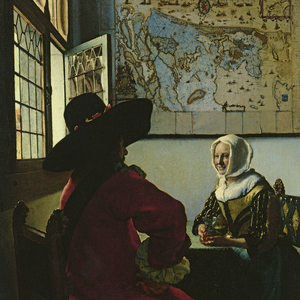 Fotografie k reklamnímu předmětu „NOTIQUE Poznámkový kalendář Johannes Vermeer 2026, 30 x 30 cm“