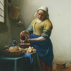 Fotografie k reklamnímu předmětu „NOTIQUE Poznámkový kalendář Johannes Vermeer 2026, 30 x 30 cm“