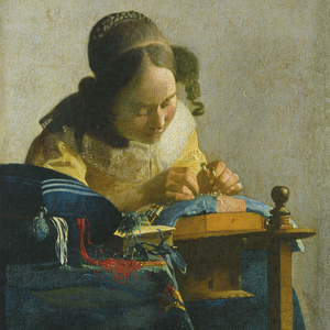 Fotografie k reklamnímu předmětu „NOTIQUE Poznámkový kalendář Johannes Vermeer 2026, 30 x 30 cm“