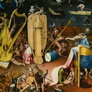 Fotografie k reklamnímu předmětu „NOTIQUE Poznámkový kalendář Hieronymus Bosch 2026, 30 x 30 cm“