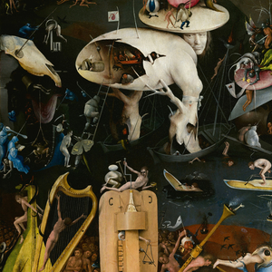 Fotografie k reklamnímu předmětu „NOTIQUE Poznámkový kalendář Hieronymus Bosch 2026, 30 x 30 cm“
