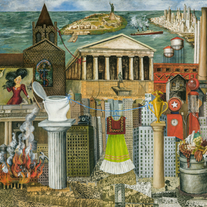 Fotografie k reklamnímu předmětu „NOTIQUE Poznámkový kalendář Frida Kahlo 2026, 30 x 30 cm“