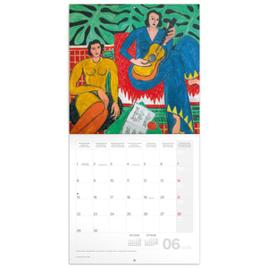 Fotografie k reklamnímu předmětu „NOTIQUE Poznámkový kalendář Henri Matisse 2026, 30 x 30 cm“