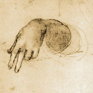 Fotografie k reklamnímu předmětu „NOTIQUE Poznámkový kalendář Leonardo da Vinci 2026, 30 x 30 cm“
