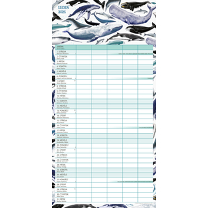 Fotografie k reklamnímu předmětu „NOTIQUE Rodinný plánovací kalendář Animalium 2026, 30 x 30 cm“