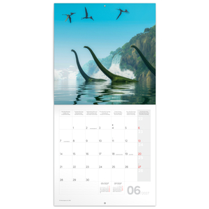 Fotografie k reklamnímu předmětu „NOTIQUE Grid calendar Dinosaurs 2027, 30 x 30 cm“