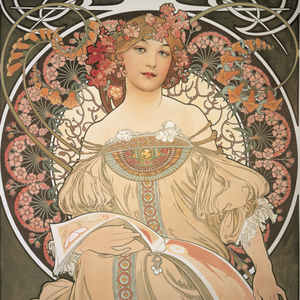 Fotografie k reklamnímu předmětu „NOTIQUE Poznámkový kalendář Alfons Mucha 2027, 30 x 30 cm“