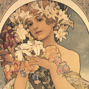 Fotografie k reklamnímu předmětu „NOTIQUE Poznámkový kalendář Alfons Mucha 2027, 30 x 30 cm“