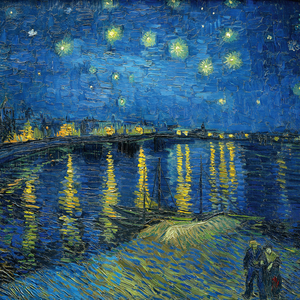 Fotografie k reklamnímu předmětu „NOTIQUE Grid calendar Vincent van Gogh 2027, 30 x 30 cm“