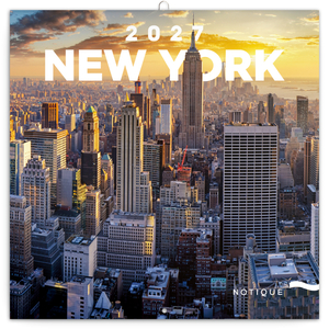 Fotografie reklamního předmětu „NOTIQUE Grid calendar New York 2027, 30 x 30 cm“