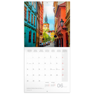 Fotografie k reklamnímu předmětu „NOTIQUE Poznámkový kalendář Praha 2027, 30 x 30 cm“
