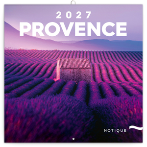 Fotografie reklamního předmětu „NOTIQUE Grid calendar Provence 2027, 30 x 30 cm“