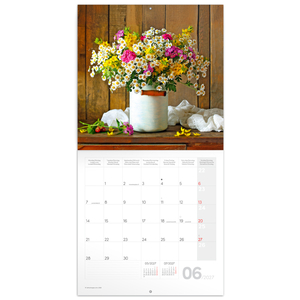 Fotografie k reklamnímu předmětu „NOTIQUE Grid calendar Flowers 2027, 30 x 30 cm“