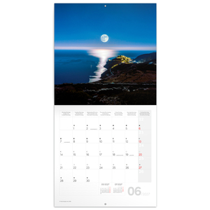 Fotografie k reklamnímu předmětu „NOTIQUE Grid calendar The Moon 2027, 30 x 30 cm“