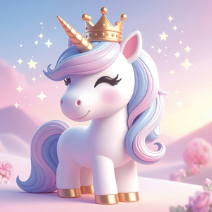 Fotografie k reklamnímu předmětu „NOTIQUE Grid calendar Happy Unicorns 2027, 30 x 30 cm“