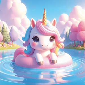 Fotografie k reklamnímu předmětu „NOTIQUE Grid calendar Happy Unicorns 2027, 30 x 30 cm“